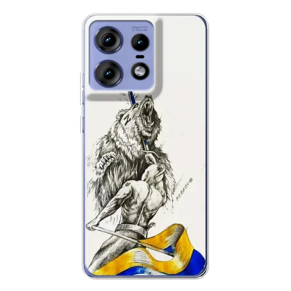 Чехол с принтом «Победа» для Motorola Edge 50 Pro