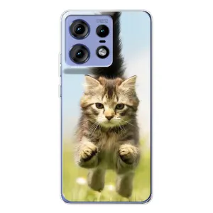 Чохли з Котиками для Motorola Edge 50 Pro (VPrint) (Прижок кота)