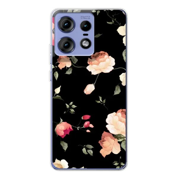 Чохол з принтом «Трояндочки» для Motorola Edge 50 Pro Чохол з принтом «Трояндочки» для Motorola Edge 50 Pro