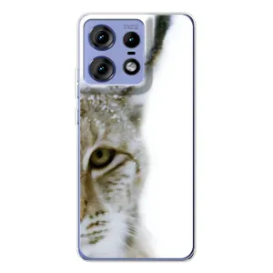 Чехлы с картинками животных Motorola Edge 50 Pro (Рысь)