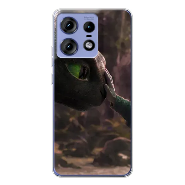 Чохол з принтом «Сцена з драконом» для Motorola Edge 50 Pro Чохол з принтом «Сцена з драконом» для Motorola Edge 50 Pro