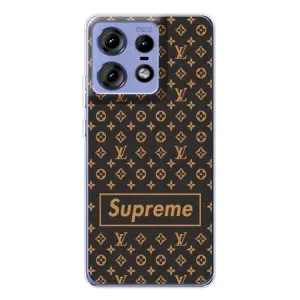 Чеохол для Motorola Edge 50 Pro з картинкою Supreme (AlphaPrint) (Supreme LV)