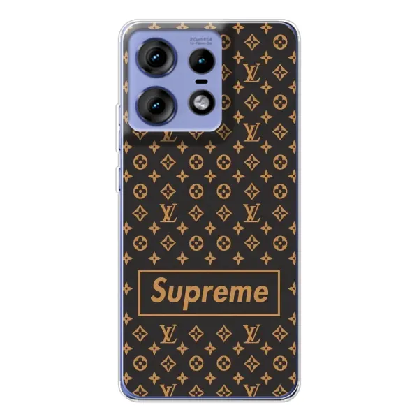 Чохол з принтом «Supreme LV» для Motorola Edge 50 Pro