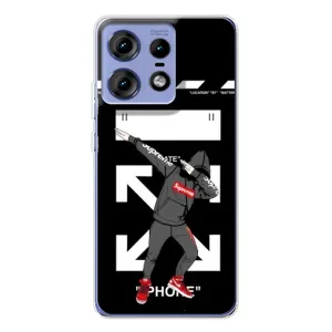 Чеохол для Motorola Edge 50 Pro з картинкою Supreme (AlphaPrint)