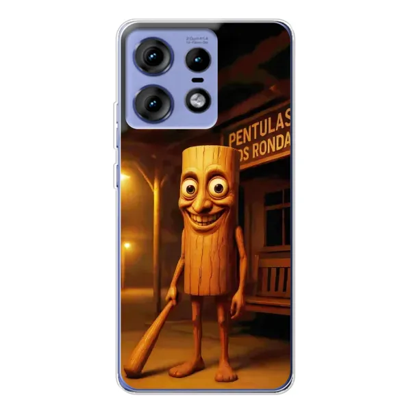 Чохол з принтом «Тунг тунг сахур» для Motorola Edge 50 Pro Чохол з принтом «Тунг тунг сахур» для Motorola Edge 50 Pro