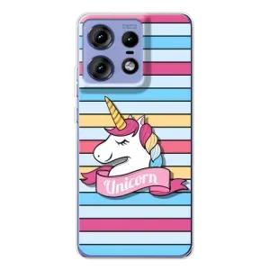 Чохол для Моторола Едж 50 Про - (Єдинорожки - Новинки) (AlphaPrint) (Unicorn)
