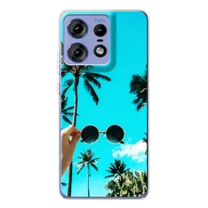 Силиконовый чехол с КАРТИНКАМИ лето для Motorola Edge 50 Pro (AlphaPrint)
