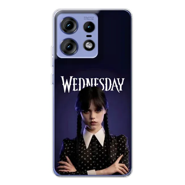Чохол з принтом «Wednesday» для Motorola Edge 50 Pro