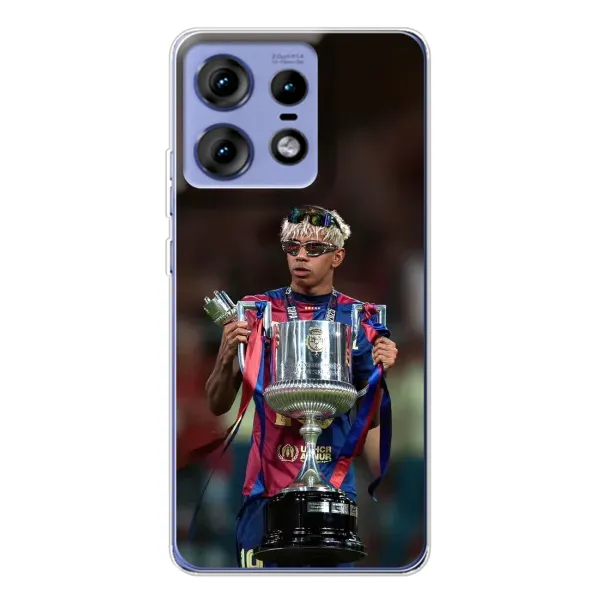 Чехол с принтом «Ямаль с кубком» для Motorola Edge 50 Pro