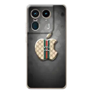 Чехлы ГУЧЧИ для Мото Ейдж 50 Ультра (AlphaPrint) (Apple gucci)