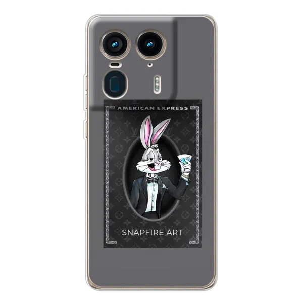 Чехол с принтом «Бакс Бани LV» для Motorola Edge 50 Ultra