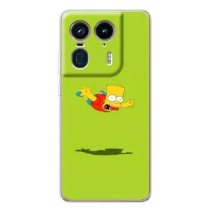 Чехол с Симпсонами для Motorola Edge 50 Ultra (VPrint)
