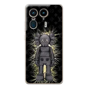 Чохли для Motorola Edge 50 Ultra - Bearbrick Louis Vuitton (PREMIUMPrint) (Bearbrick LV)