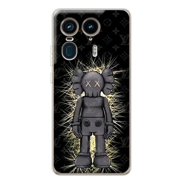 Чехол с принтом «Bearbrick LV» для Motorola Edge 50 Ultra