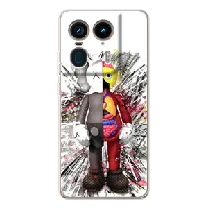 Чохли для Motorola Edge 50 Ultra - Bearbrick Louis Vuitton (PREMIUMPrint) (Беарбрік)