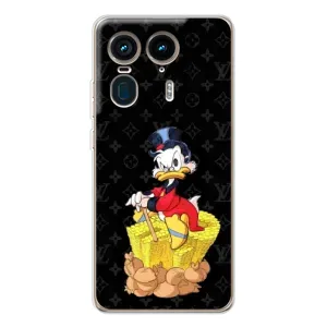 Чехли для Motorola Edge 50 Ultra - Скрудж МакДак Louis Vuitton (PREMIUMPrint) (Богатство Макдака)