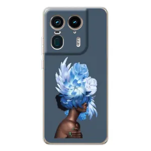 Чехлы (ART) Цветы на Motorola Edge 50 Ultra (VPrint) (Цветы на голове)