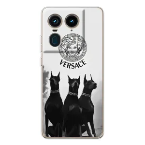 Чохли VERSACE для Мото Ейдж 50 Ультра (PREMIUMPrint) (Доберман Версаче)