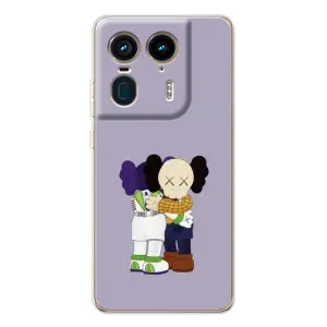 Чохли для Motorola Edge 50 Ultra - Bearbrick Louis Vuitton (PREMIUMPrint) (Дружба Беарбрік)