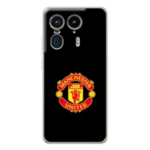 Чехол Манчестер Юнайтед для Мото Ейдж 50 Ультра (AlphaPrint)