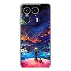 Чехол с принтом «Галактический вид» для Motorola Edge 50 Ultra