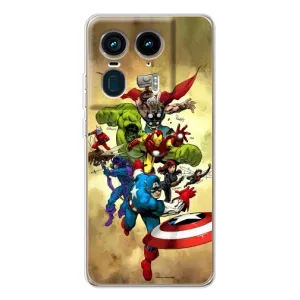 Чехол с принтом «Герои Марвел» для Motorola Edge 50 Ultra
