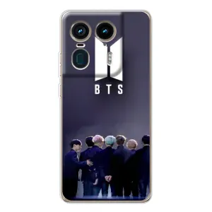 Чехол с принтом «Группа BTS» для Motorola Edge 50 Ultra