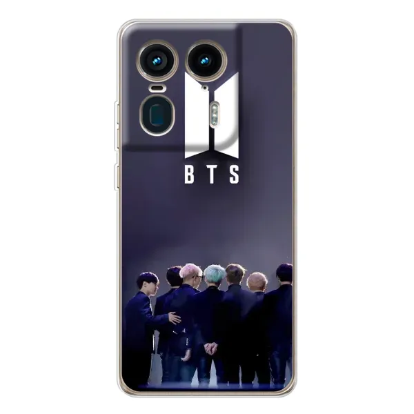 Чехол с принтом «Группа BTS» для Motorola Edge 50 Ultra