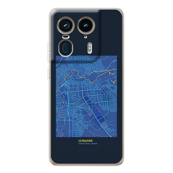 Чехол с принтом «Гуганск» для Motorola Edge 50 Ultra