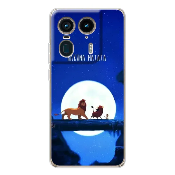 Чехол с принтом «Хакуна Матата» для Motorola Edge 50 Ultra
