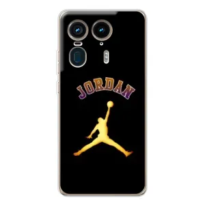 Чехлы для Motorola Edge 50 Ultra - с картинкой JORDAN (AlphaPrint) (Jordan Gold)
