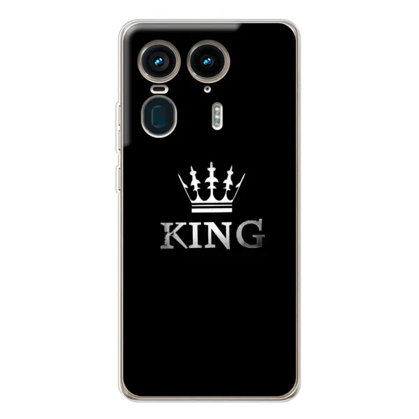 Чехол с принтом «KING» для Motorola Edge 50 Ultra Чехол с принтом «KING» для Motorola Edge 50 Ultra