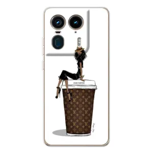 Чехлы Луи Витон для Motorola Edge 50 Ultra (AlphaPrint - LOUIS VUITTON) (кофе LOUIS VUITTON)