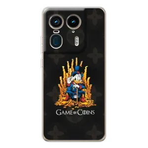 Чехли для Motorola Edge 50 Ultra - Скрудж МакДак Louis Vuitton (PREMIUMPrint) (Король грошей)