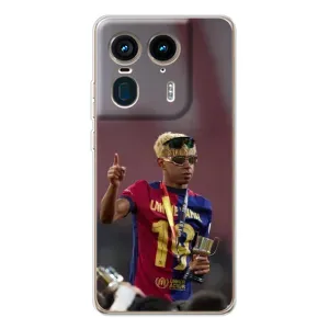 Чехол с футболистом Ламин Ямаль Motorola Edge 50 Ultra (Lamine Yamal)