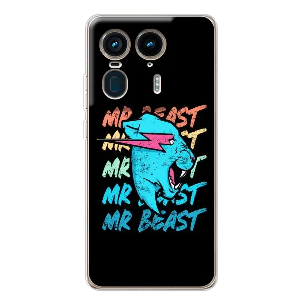 Чохол з принтом «logo Mr beast» для Motorola Edge 50 Ultra