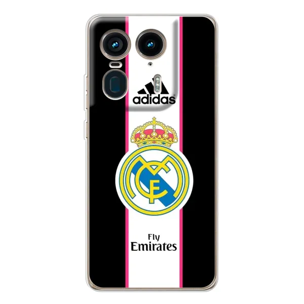 Чехол с принтом «лого Real Madrid» для Motorola Edge 50 Ultra