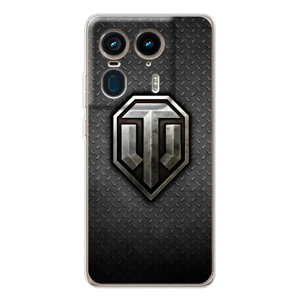 Чехол с принтом «Лого Tanks» для Motorola Edge 50 Ultra Чехол с принтом «Лого Tanks» для Motorola Edge 50 Ultra