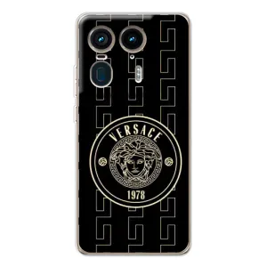Чохли VERSACE для Мото Ейдж 50 Ультра (PREMIUMPrint) (Лого Версаче)