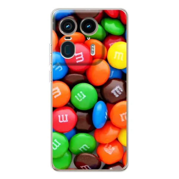 Чехол с принтом «MM's» для Motorola Edge 50 Ultra Чехол с принтом «MM's» для Motorola Edge 50 Ultra
