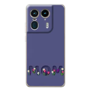 Чехлы для мамы на Motorola Edge 50 Ultra (Мама в цветах)