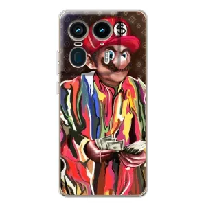 Бренднові Чохли для Motorola Edge 50 Ultra - (PREMIUMPrint) (Mario LV)