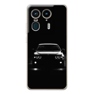 Чехол для Мото Ейдж 50 Ультра - с принтом БМВ (AlphaPrint) (Машина BMW)