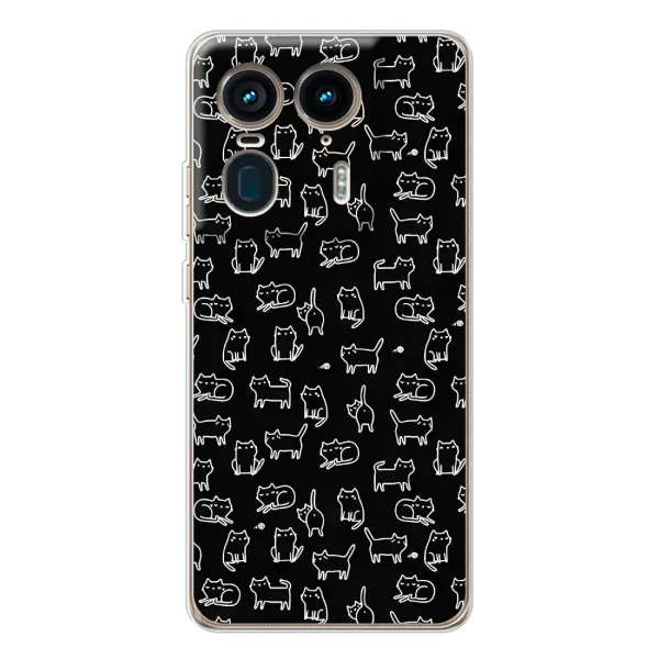 Чехол с принтом «Меленькие котики» для Motorola Edge 50 Ultra Чехол с принтом «Меленькие котики» для Motorola Edge 50 Ultra