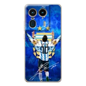 Чехлы Месси для Motorola Edge 50 Ultra (AlphaPrint) (Месси Аргентина)