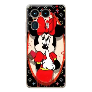 Чохол Disney Mouse Motorola Edge 50 Ultra (PREMIUMPrint) (Мінні Маус ЛВ)
