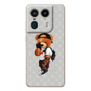 Бренднові Чохли для Motorola Edge 50 Ultra - (PREMIUMPrint) (Ведмедик Луі)