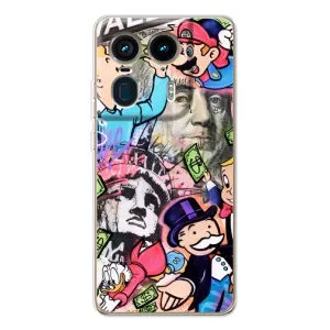 Чохли з крутими принтами для Motorola Edge 50 Ultra - (PREMIUMPrint) (Monopoly man)