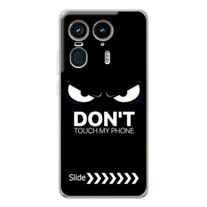 Чехол с принтом «Не трогай телефон» для Motorola Edge 50 Ultra