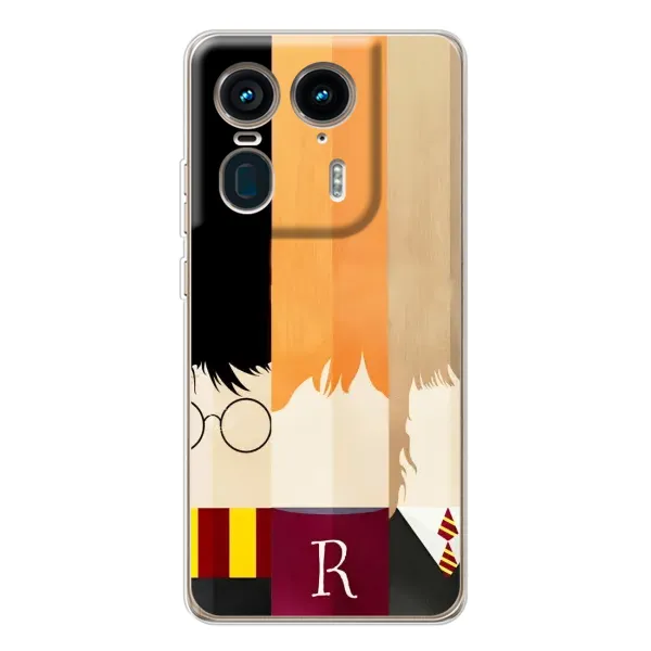 Чехол с принтом «обложка Гарри Поттера» для Motorola Edge 50 Ultra